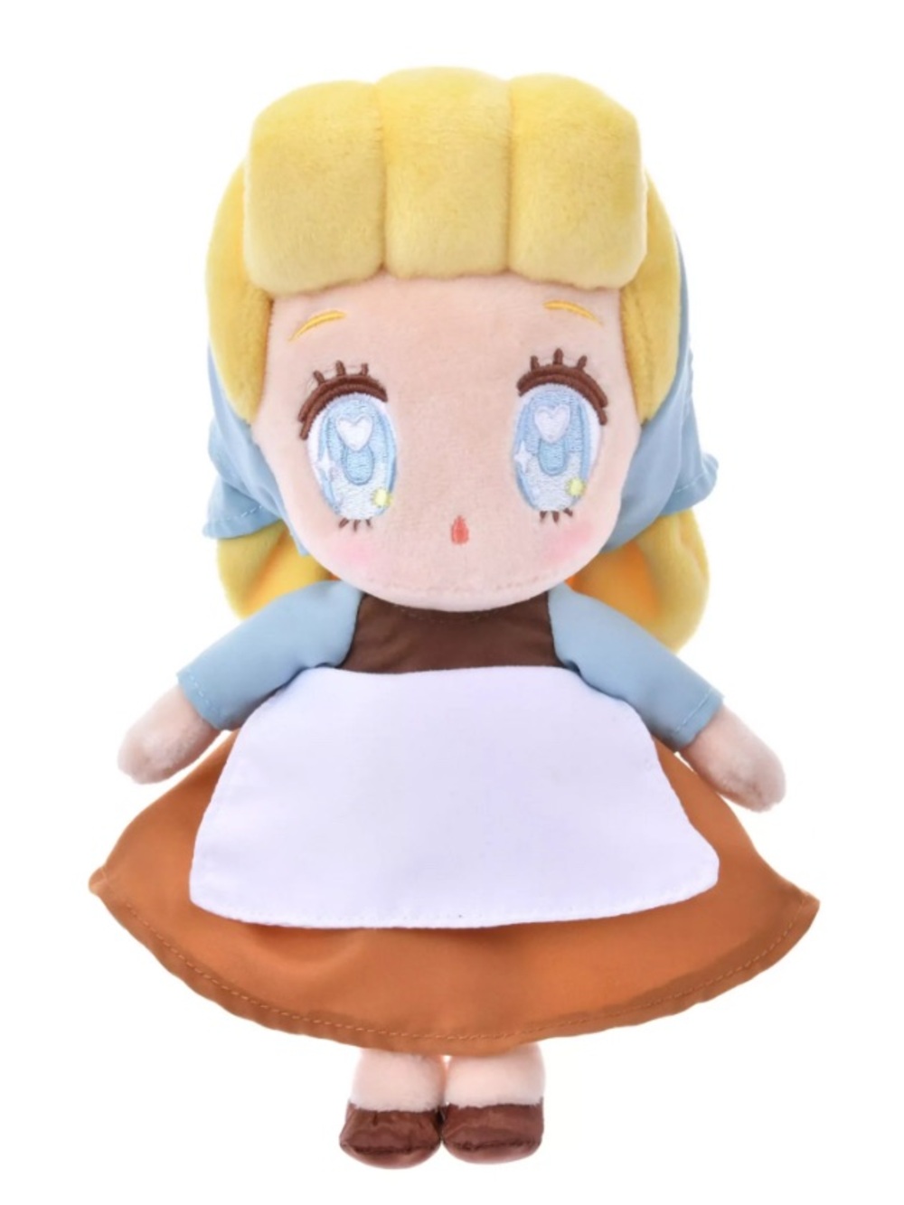 BNWT Disneyland Hong Kong 25cm TINY PRINCESS Cinderella Plush Doll Maid Dress